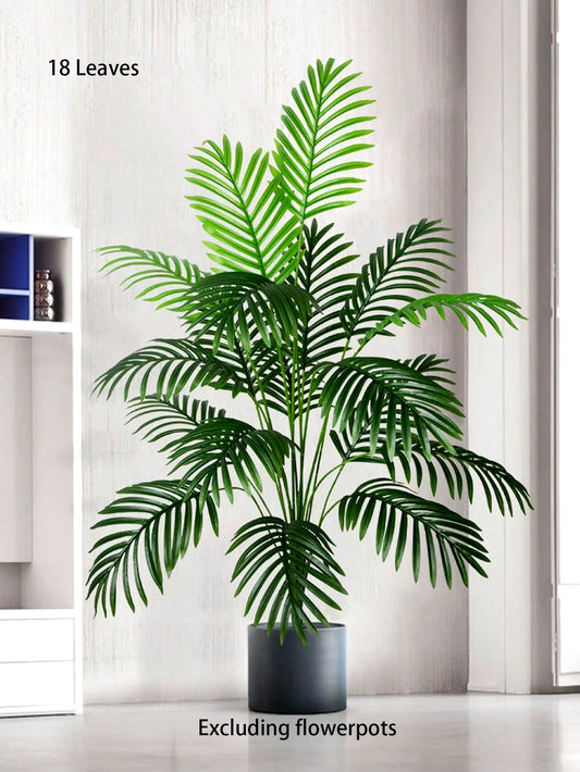 70-120Cm Large Artificial Palm Tree Plastic Turtle Back Plants Leaf Schefflera Tropical Tree Home Office Party Outdoor Decor