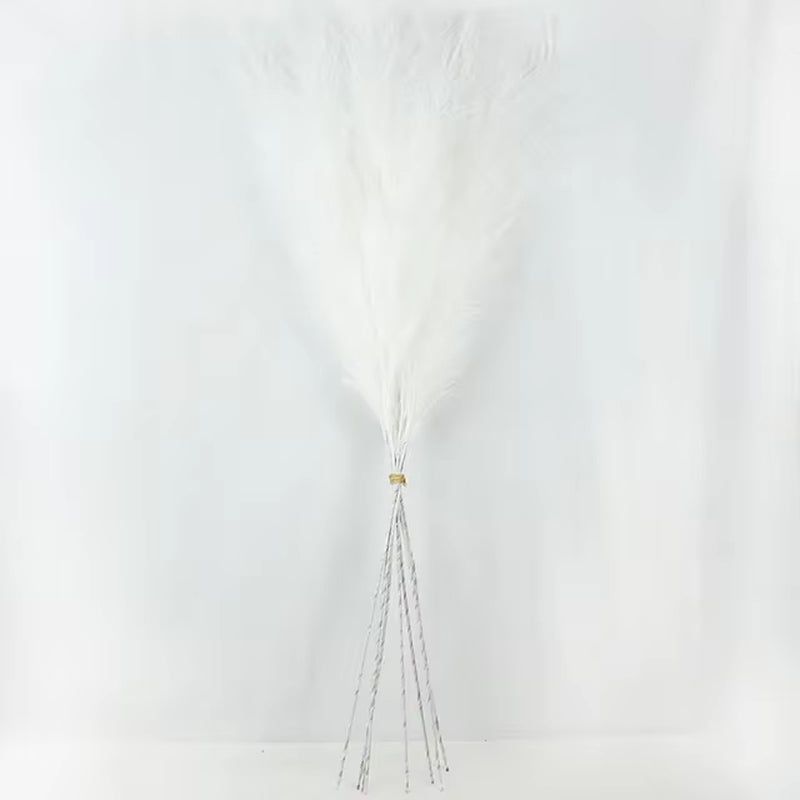 Big Silk Pampas Grass Flowers for Home Decor and Wedding Decoration